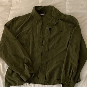 Spenser Jeremy Men's Forest Green Shirt Jacket